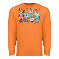Carrot teacher coffee cups Premium Sweatshirt - OliviaCreatesArt
