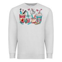 Dove Grey teacher coffee cups Premium Sweatshirt - OliviaCreatesArt