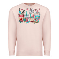 Pale Pink teacher coffee cups Premium Sweatshirt - OliviaCreatesArt