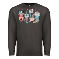 Smoke teacher coffee cups Premium Sweatshirt - OliviaCreatesArt