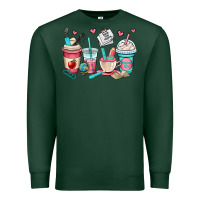 Sports Green teacher coffee cups Premium Sweatshirt - OliviaCreatesArt