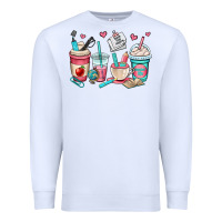White teacher coffee cups Premium Sweatshirt - OliviaCreatesArt