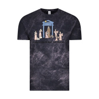 Cloud Black a thrill of hope nativity Vintage Tee - MaliasSmallBusiness