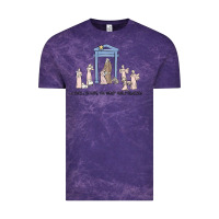 Cloud Purple a thrill of hope nativity Vintage Tee - MaliasSmallBusiness