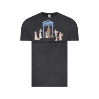 Vintage Black a thrill of hope nativity Vintage Tee - MaliasSmallBusiness