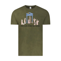 Vintage Olive a thrill of hope nativity Vintage Tee - MaliasSmallBusiness