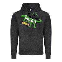 Vintage Black teacher saurus Vintage Hoodie - MaliasSmallBusiness