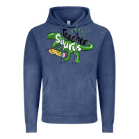 Vintage Denim teacher saurus Vintage Hoodie - MaliasSmallBusiness