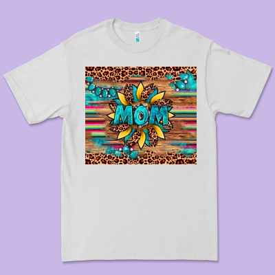 Sunflower Mom Premium Tee Designed By Artiststas