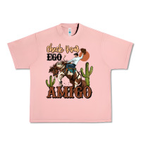 Salmon check your ego amigo rodeo cowboy Urban Heavy Tee - MaliasSmallBusiness