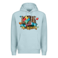 Blue Mist Love needs no words Premium Hoodie - CowGirlArtShop