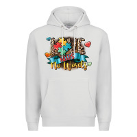 Dove Grey Love needs no words Premium Hoodie - CowGirlArtShop