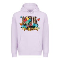 Lilac Love needs no words Premium Hoodie - CowGirlArtShop