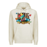 Oatmeal Heather Love needs no words Premium Hoodie - CowGirlArtShop