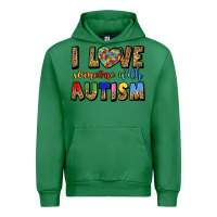 Emerald i love someone with autism Urban Hoodie - LillyAllenDesigns