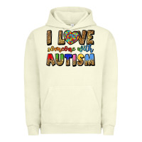 Pigment Pistachio i love someone with autism Urban Hoodie - LillyAllenDesigns