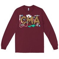 Burgundy Western Certified Medical Assistant Long Sleeve Tee - LillyAllenDesigns