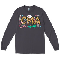 Smoke Western Certified Medical Assistant Long Sleeve Tee - LillyAllenDesigns