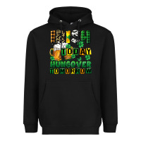 Black Irish today hungover tomorrow Heavyweight Hoodie - CowGirlArtShop