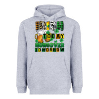 Heather Grey Irish today hungover tomorrow Heavyweight Hoodie - CowGirlArtShop