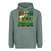 Sage Irish today hungover tomorrow Heavyweight Hoodie - CowGirlArtShop