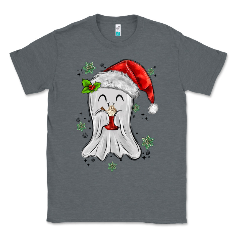 Merry Christmas Ghost Classic Tee by MaliasSmallBusiness | Teevron