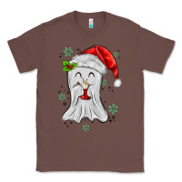 Chestnut merry christmas ghost Classic Tee - MaliasSmallBusiness