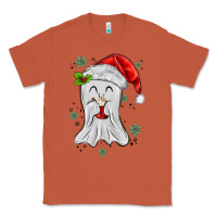 Copper merry christmas ghost Classic Tee - MaliasSmallBusiness