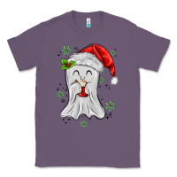 Lavender merry christmas ghost Classic Tee - MaliasSmallBusiness