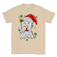 Mushroom merry christmas ghost Classic Tee - MaliasSmallBusiness
