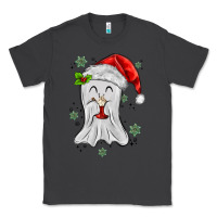 Smoke merry christmas ghost Classic Tee - MaliasSmallBusiness