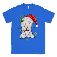True Royal merry christmas ghost Classic Tee - MaliasSmallBusiness