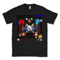 Black baseball mom Classic Tee - CowhideDigitalArt