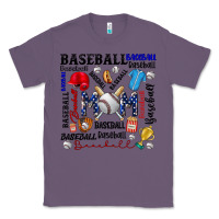 Lavender baseball mom Classic Tee - CowhideDigitalArt