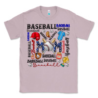 Lilac baseball mom Classic Tee - CowhideDigitalArt