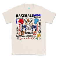 Natural baseball mom Classic Tee - CowhideDigitalArt