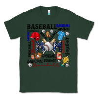 Sports Green baseball mom Classic Tee - CowhideDigitalArt
