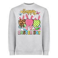 Heather Grey happy easter day dental squad Heavyweight Sweatshirt - Artiststas
