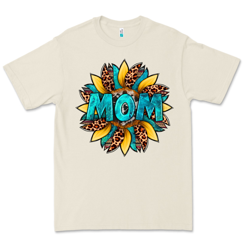 Sunflower Mom Leopard Premium Tee by Artiststas | Teevron