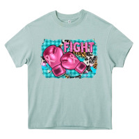 Arona fight with boxing gloves and cancer ribbon Heavy Core Tee - AdoDesignShop