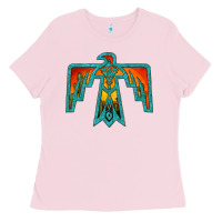 Bubblegum Pink thunderbird Ladies Tee - JahusDesignShop
