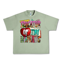 Oil Green educator of tiny humans Urban Heavy Tee - NancyCooperArtShop