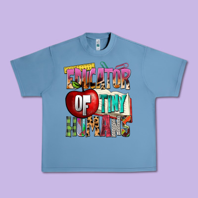 Educator Of Tiny Humans Urban Heavy Tee Designed By Nancycooperartshop