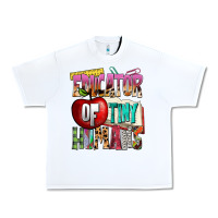 White educator of tiny humans Urban Heavy Tee - NancyCooperArtShop