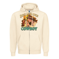 Sandshell Bring me flowers cowboy Zipper Hoodie - HowdyJamesFarm