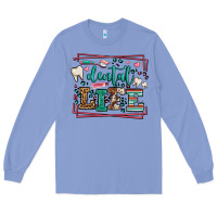 Dental Life Leopard Frame Long Sleeve Tee | Teevron