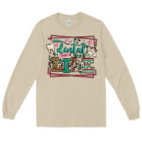 Mushroom Dental life leopard frame Long Sleeve Tee - LillyAllenDesigns