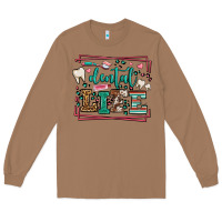 Toasted Coconut Dental life leopard frame Long Sleeve Tee - LillyAllenDesigns