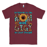 Burgundy god gifted me two titles mom and gigi  and i rock them both Classic Tee - JahusDesignShop