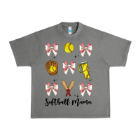 Tornado softball coquette bow Urban Heavy Tee - JahusDesignShop